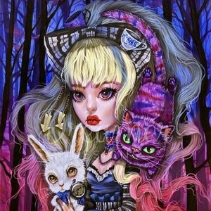 *SEALED* Dreamer Designs Alice by Kurtis Rykovich Diamond Painting